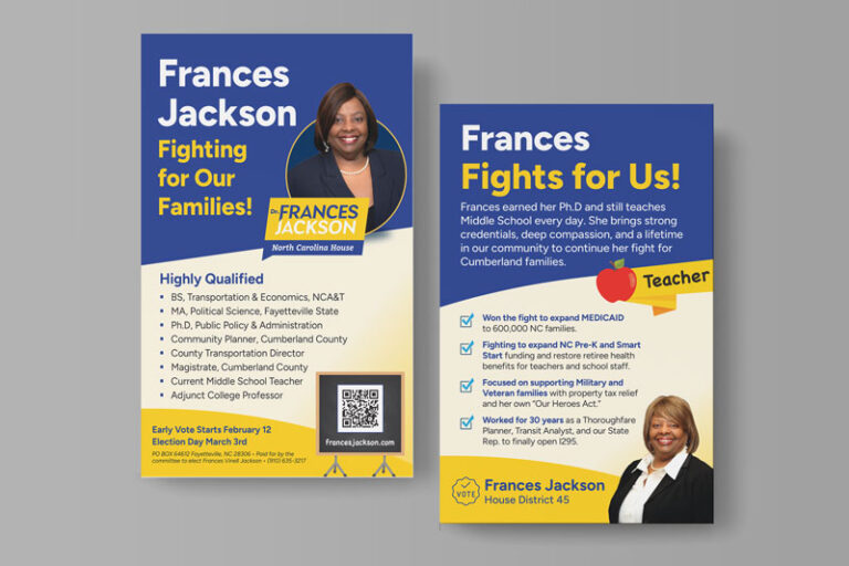 Standard Political Postcard Palm Card (6×9”)